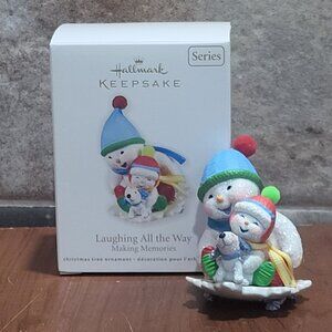 Hallmark Laughing All The Way Making Memories 2011 Christmas Ornament